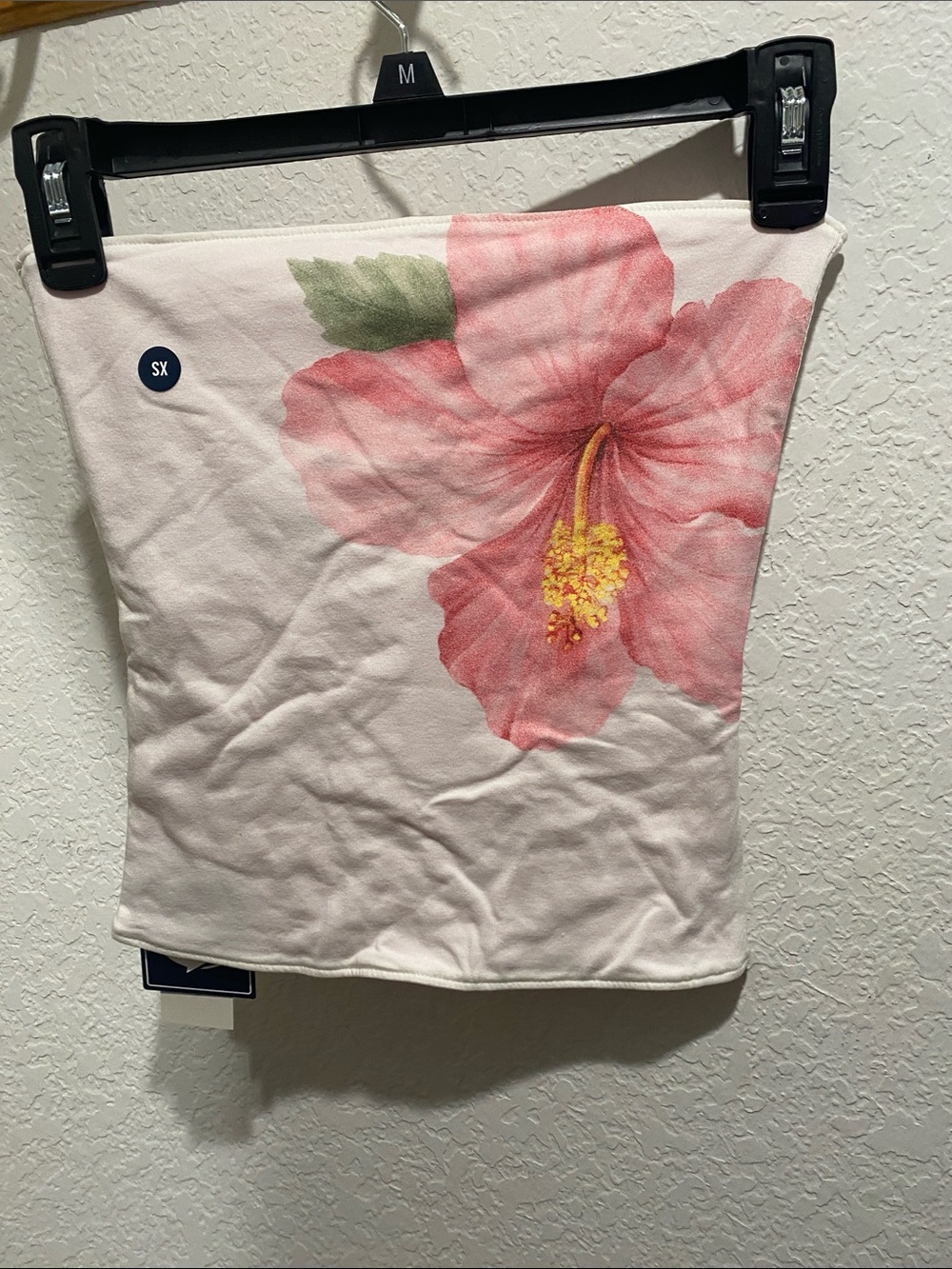 Hollister Pink Floral Tube Top